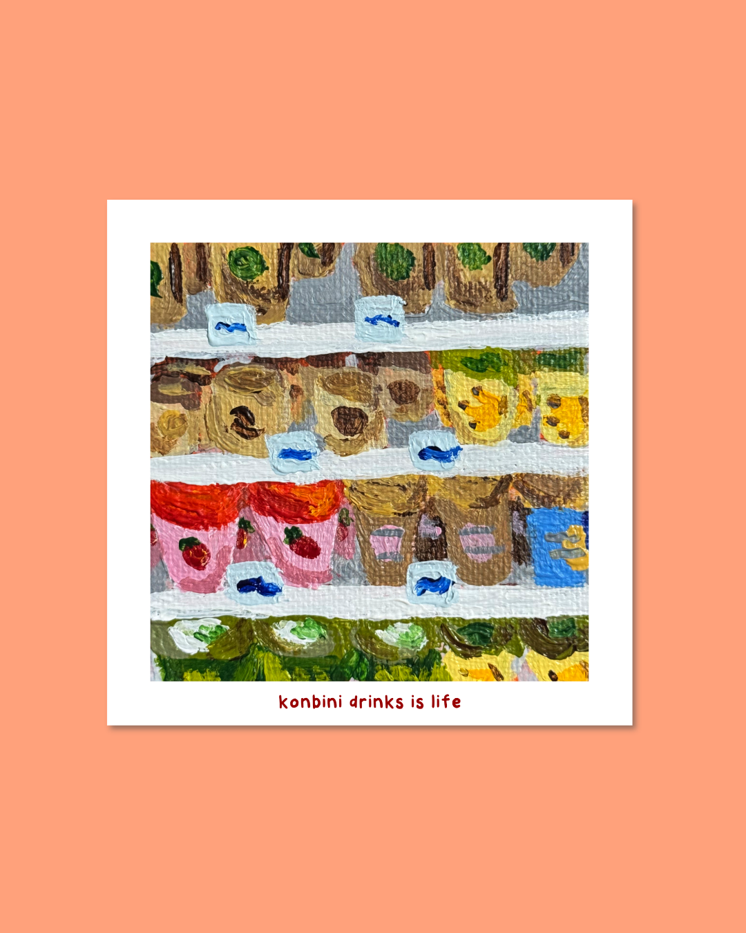 Konbini Drinks Print