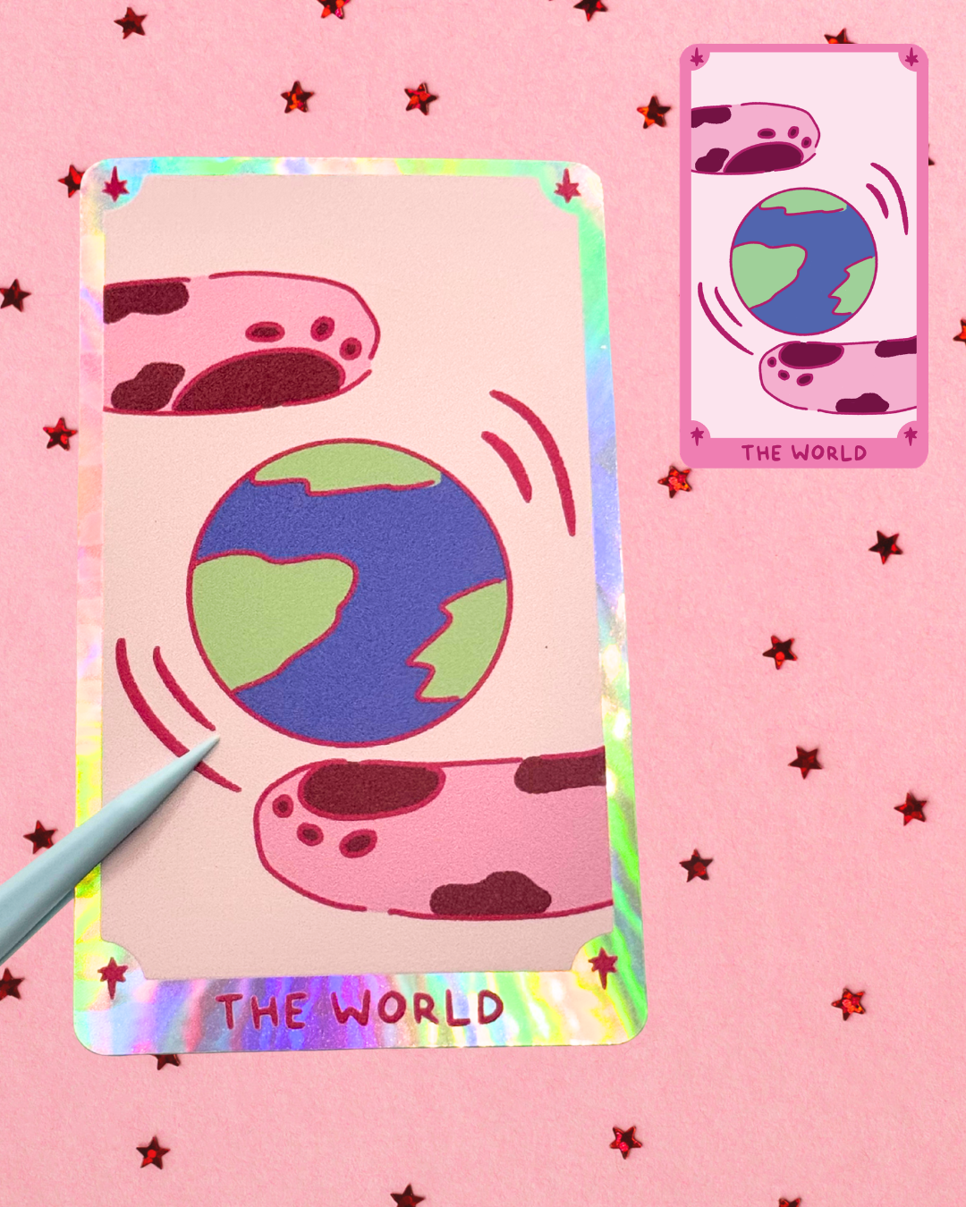 Tarot Cats Sticker