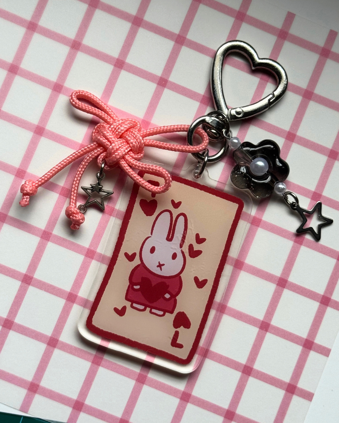 Seven Hearted Miffy Keychain