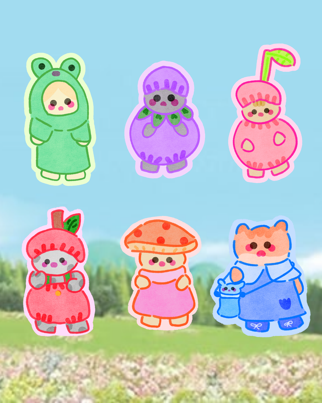 Sylvanian Families Stickers