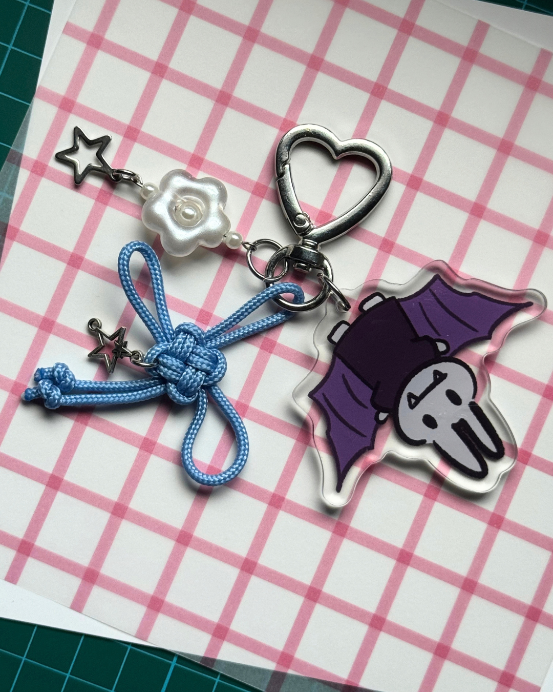 Bat Miffy Keychain