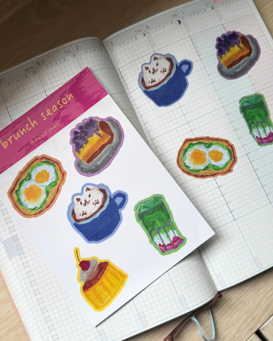 Brunch Season Sticker Sheet