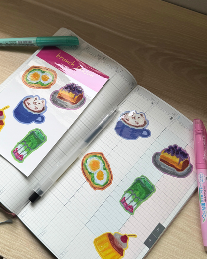 Brunch Season Sticker Sheet