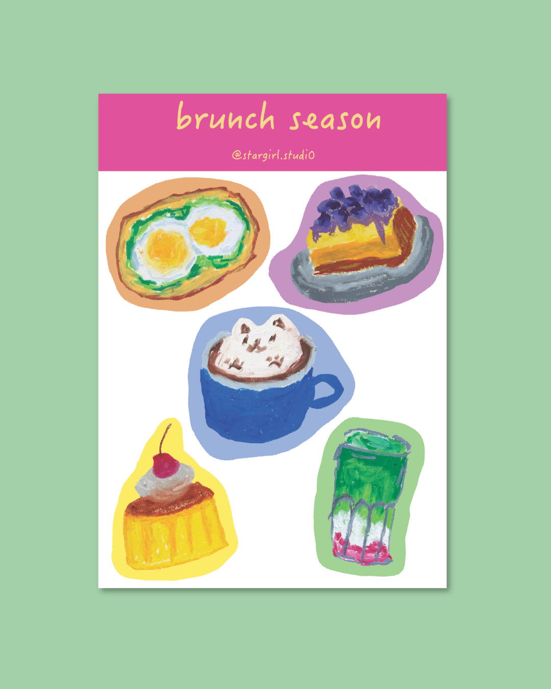 Brunch Season Sticker Sheet