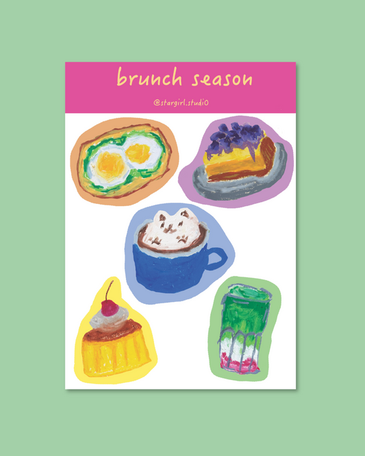 Brunch Season Sticker Sheet