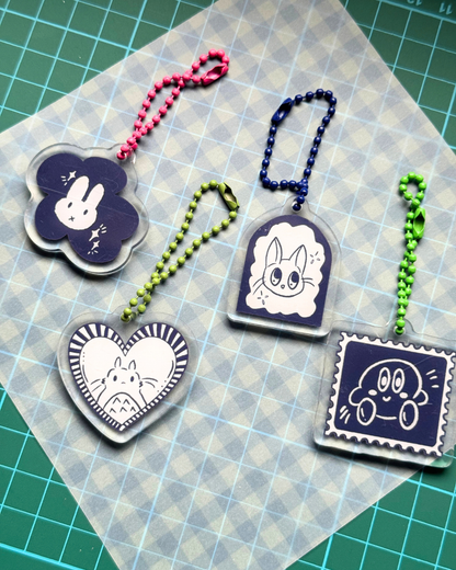 Mini Jiji Keychain
