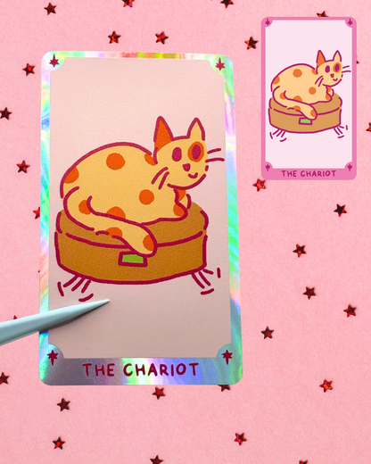 Tarot Cats Sticker