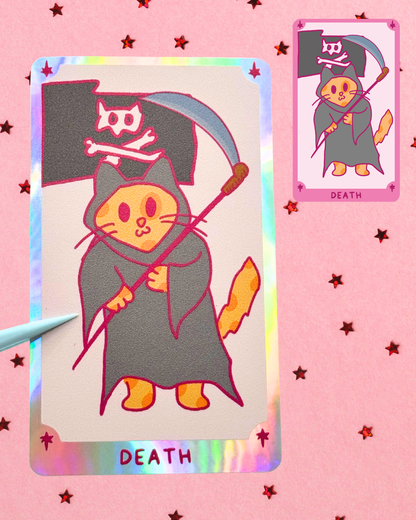 Tarot Cats Sticker