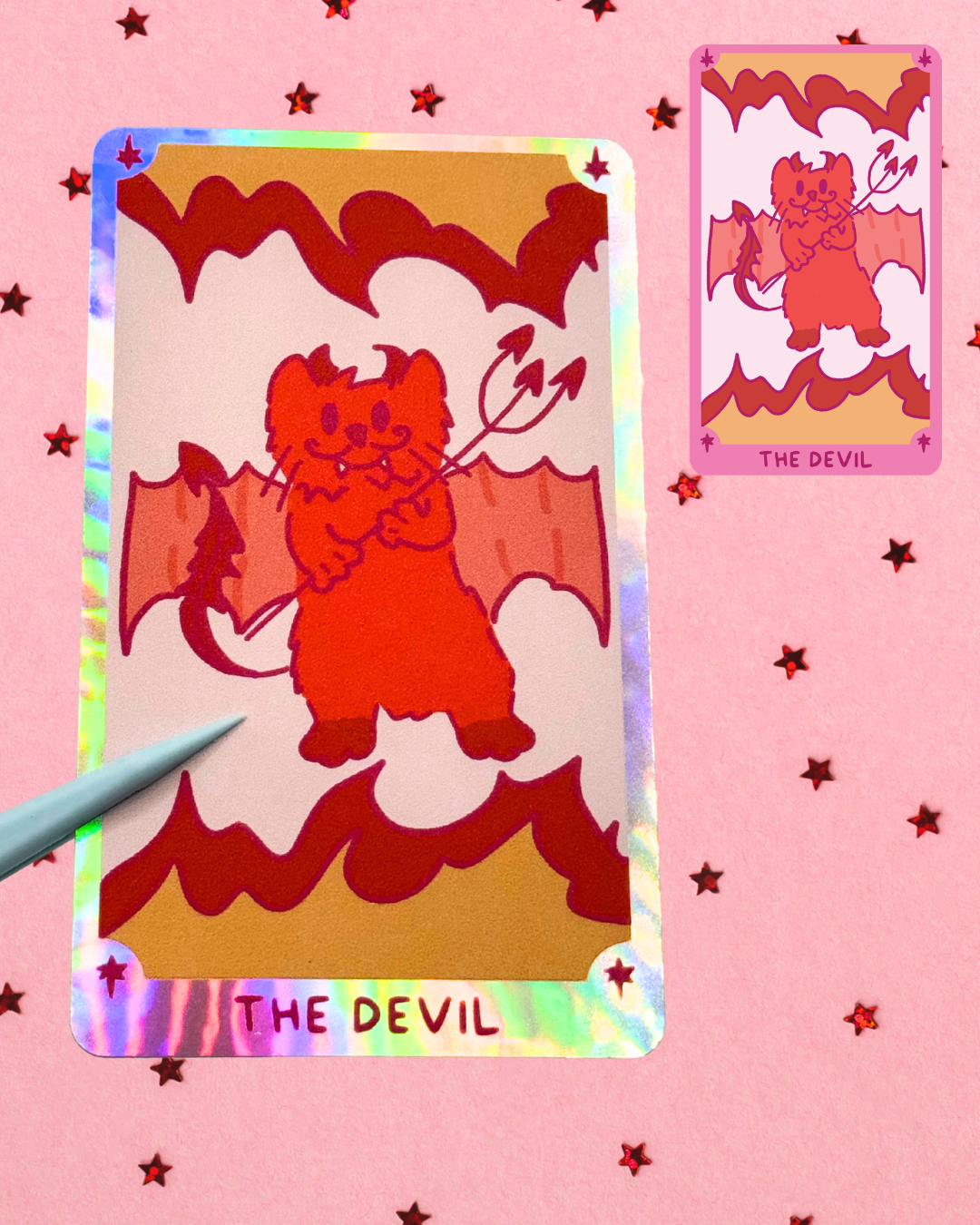 Tarot Cats Sticker