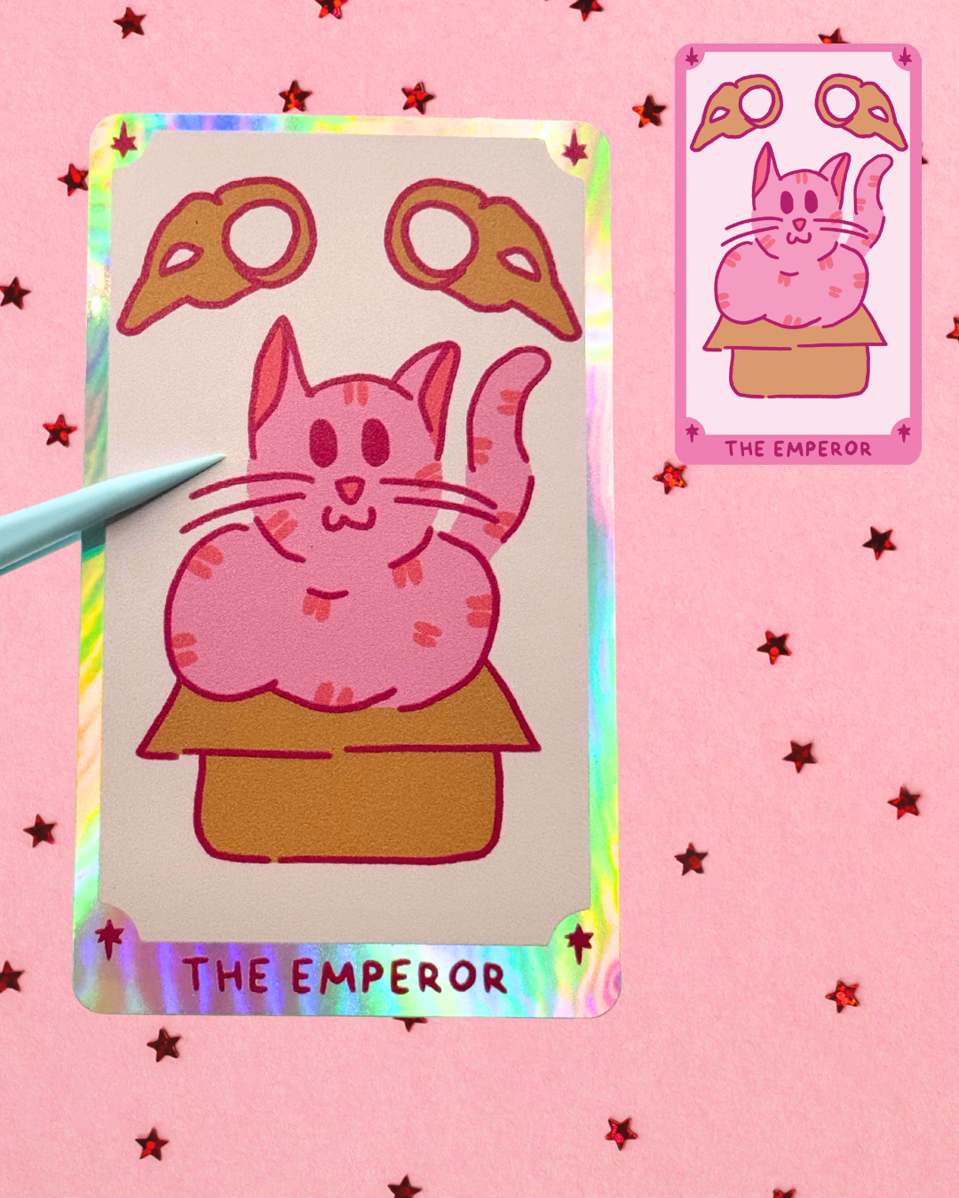 Tarot Cats Sticker