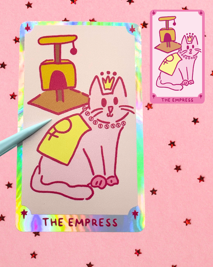 Tarot Cats Sticker