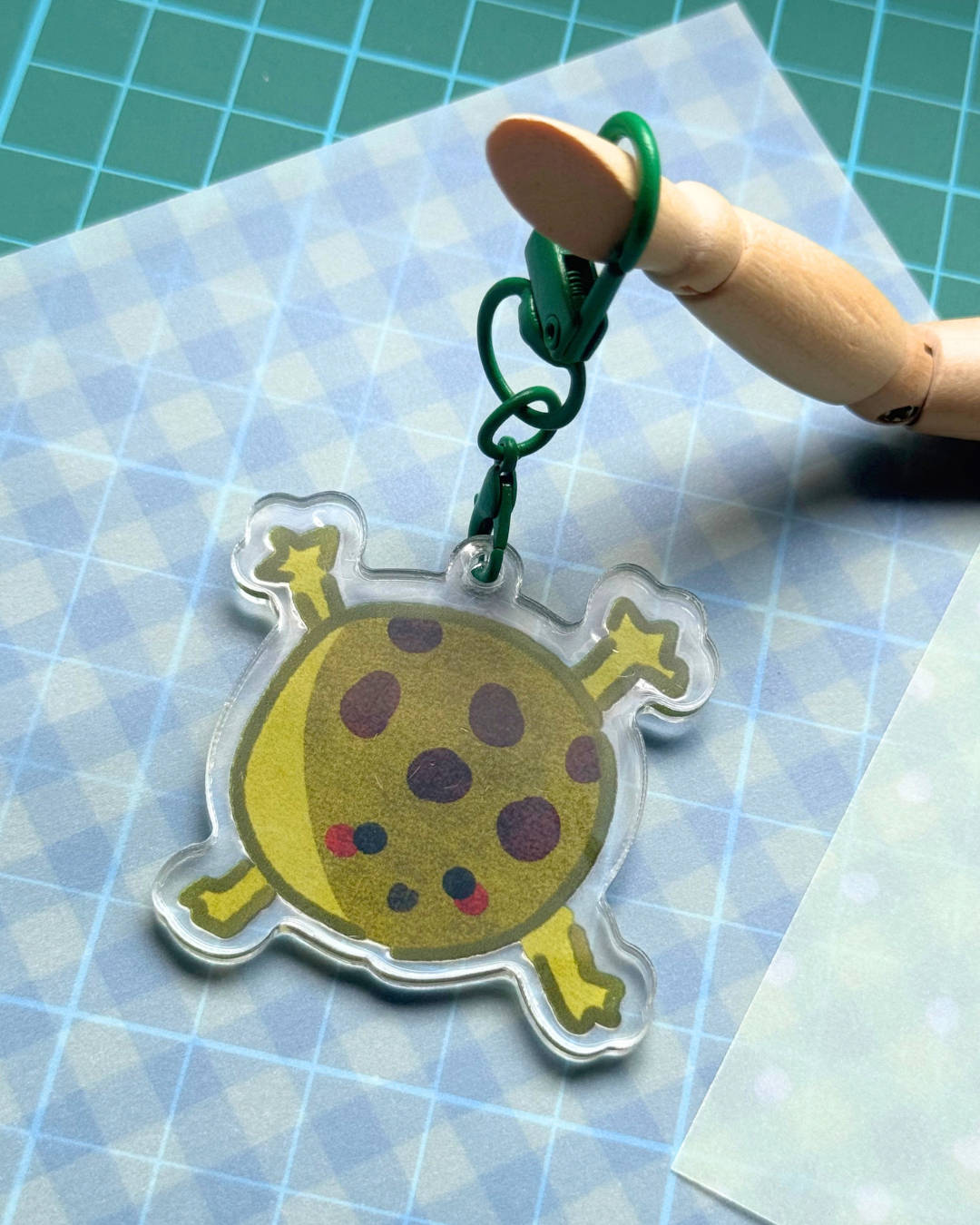 Frog Balloon Keychain