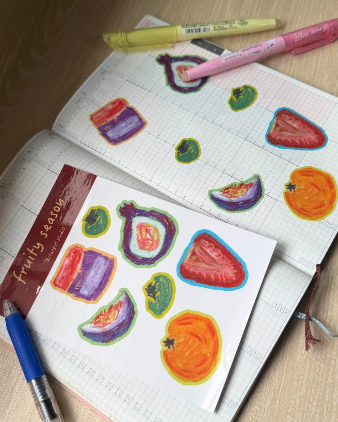 Fruity Season Sticker Sheet