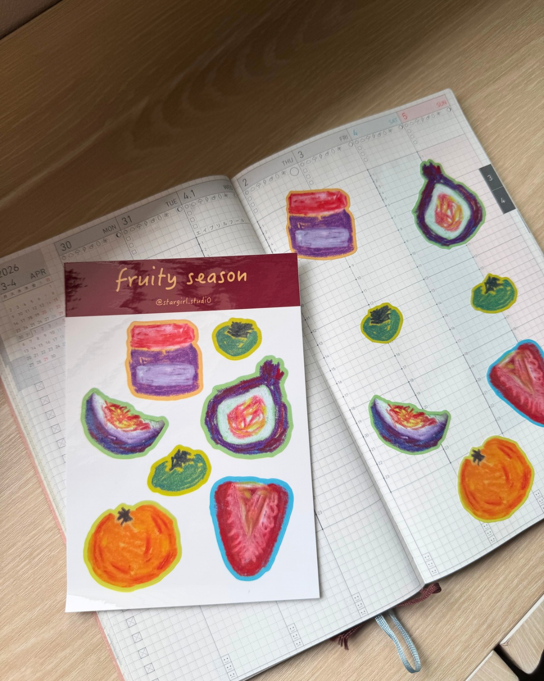Fruity Season Sticker Sheet