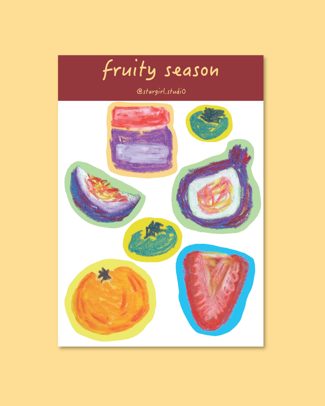Fruity Season Sticker Sheet