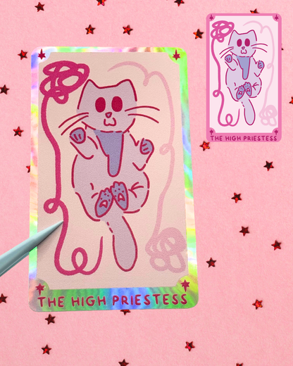 Tarot Cats Sticker