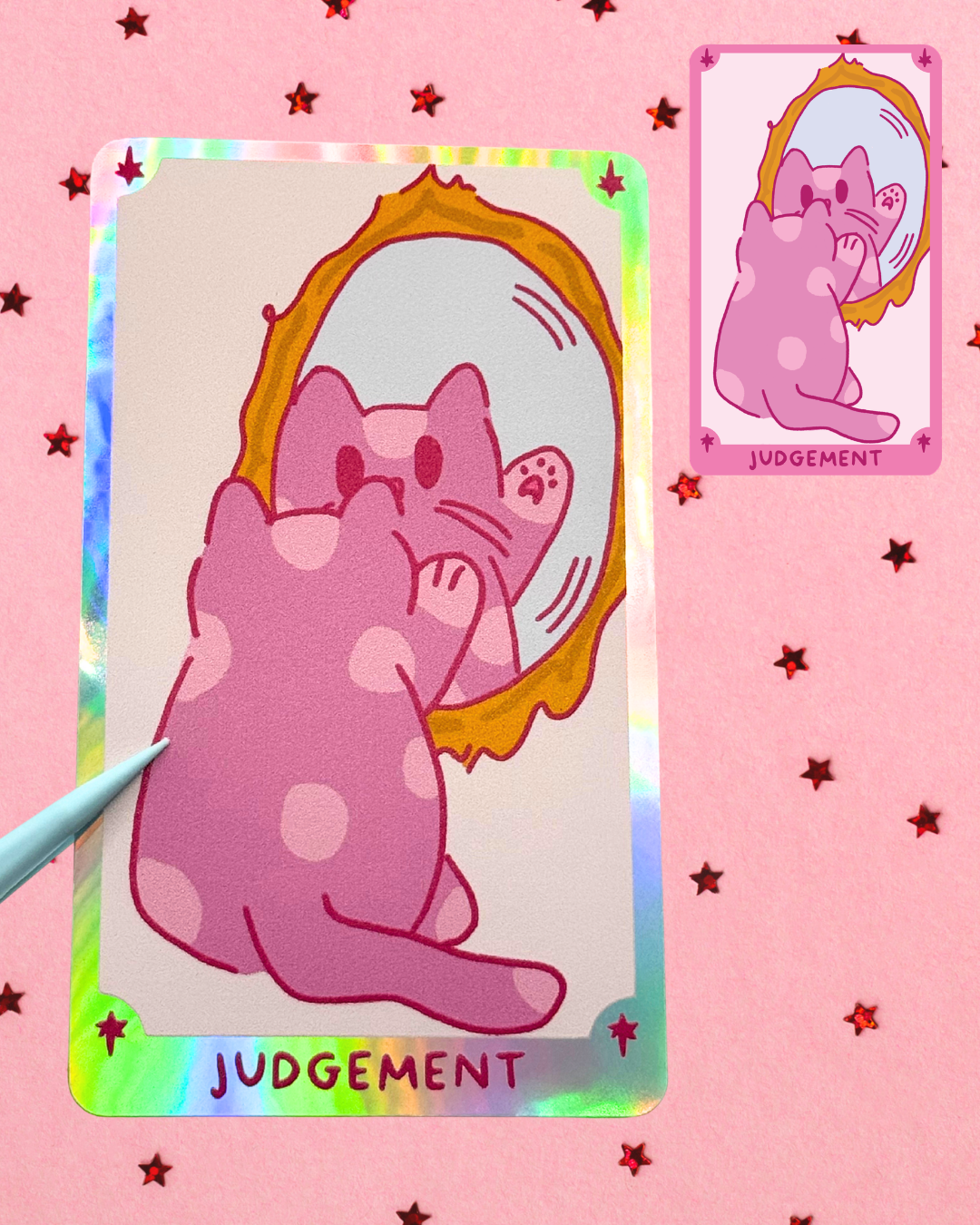 Tarot Cats Sticker