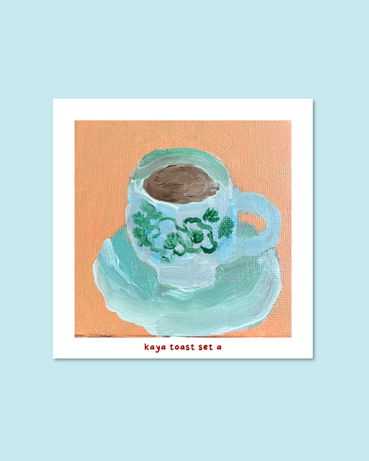 Kaya Toast Print