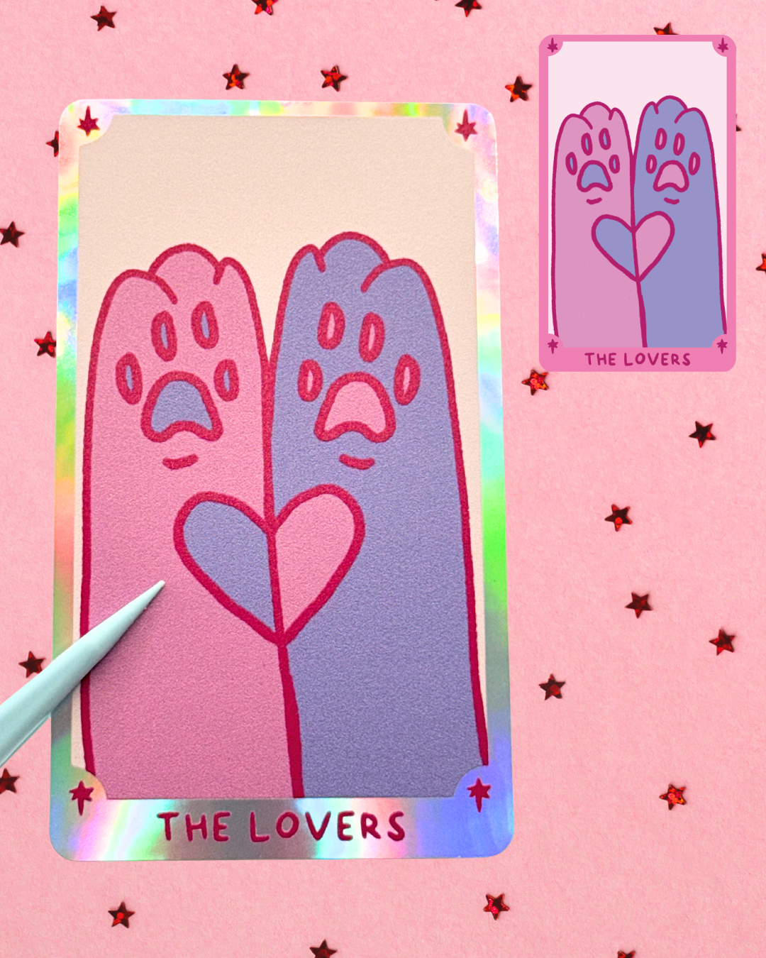 Tarot Cats Sticker