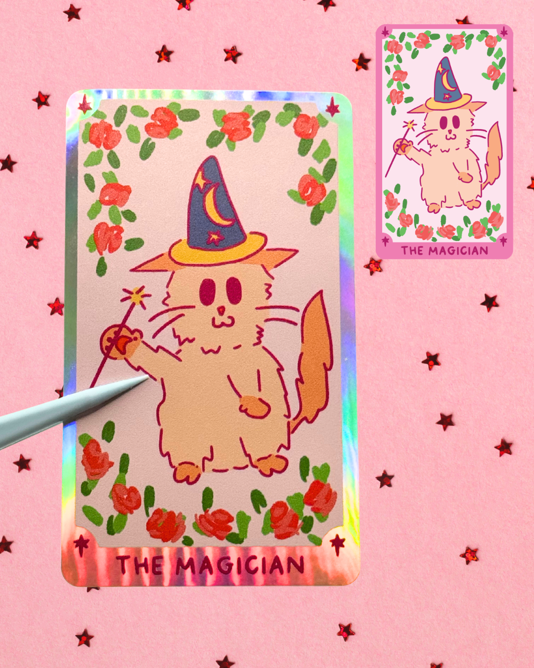 Tarot Cats Sticker