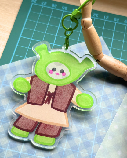 Shrek x Sylvanian Family Keychain
