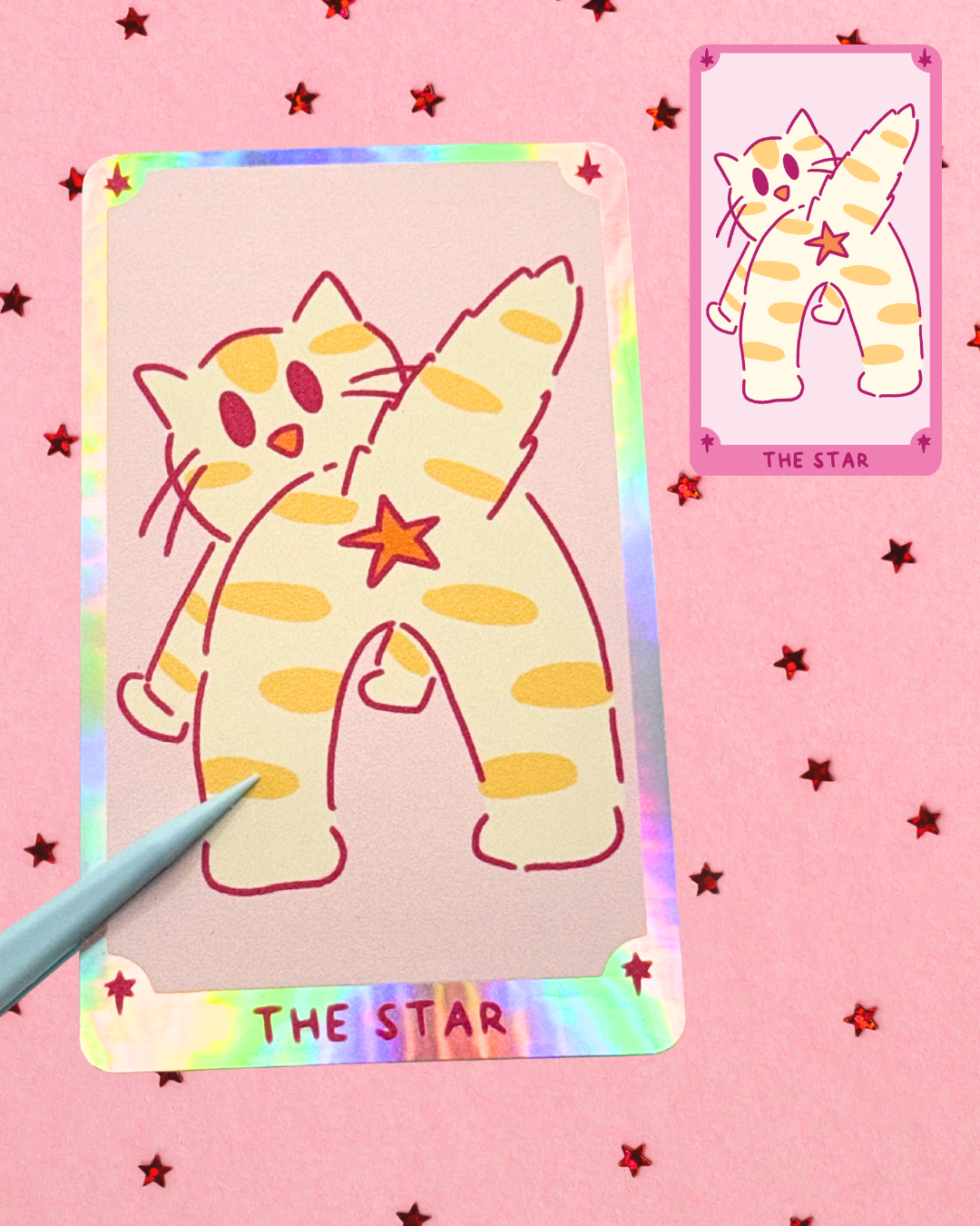 Tarot Cats Sticker