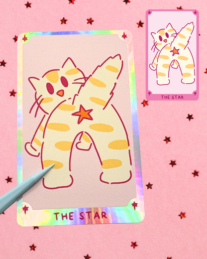 Tarot Cats Sticker