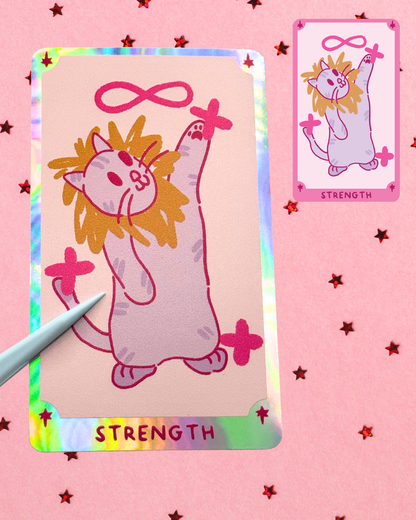 Tarot Cats Sticker