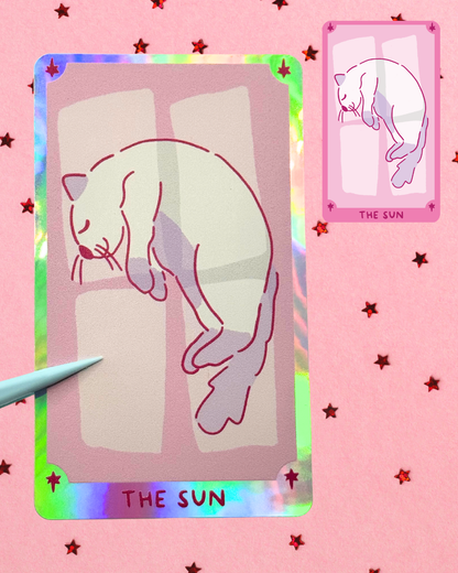 Tarot Cats Sticker