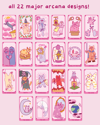 Tarot Cats Sticker