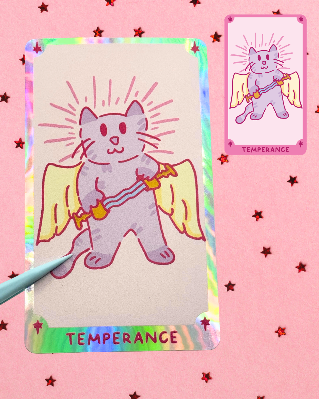 Tarot Cats Sticker