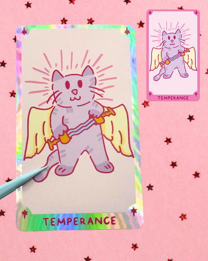 Tarot Cats Sticker