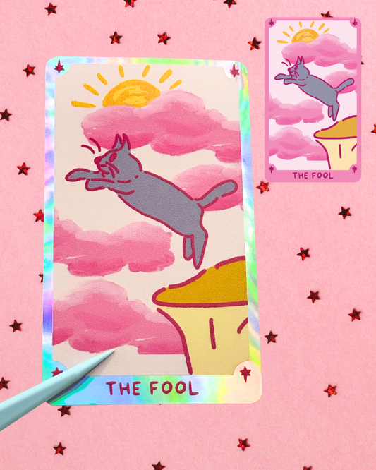 Tarot Cats Sticker